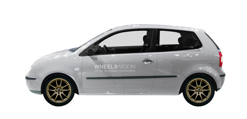 Wheel Borbet RS for Volkswagen Polo IV Restayling Hetchbek 3 dv.