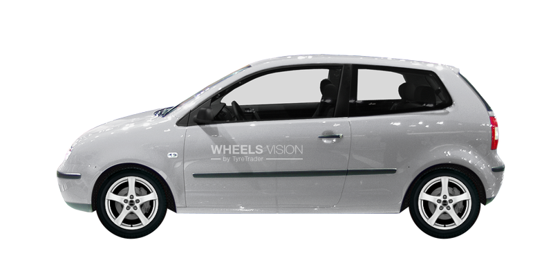 Wheel Borbet F for Volkswagen Polo IV Restayling Hetchbek 3 dv.