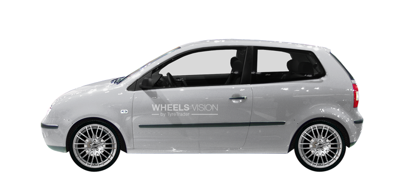 Wheel Borbet CW4 for Volkswagen Polo IV Restayling Hetchbek 3 dv.