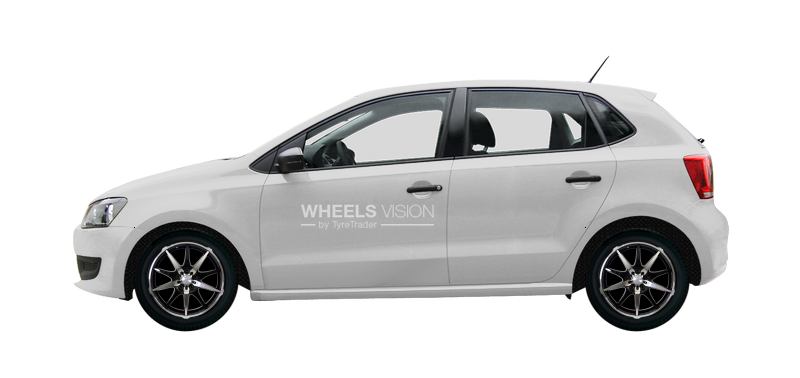 Wheel Racing Wheels H-410 for Volkswagen Polo V Restayling Hetchbek 5 dv.