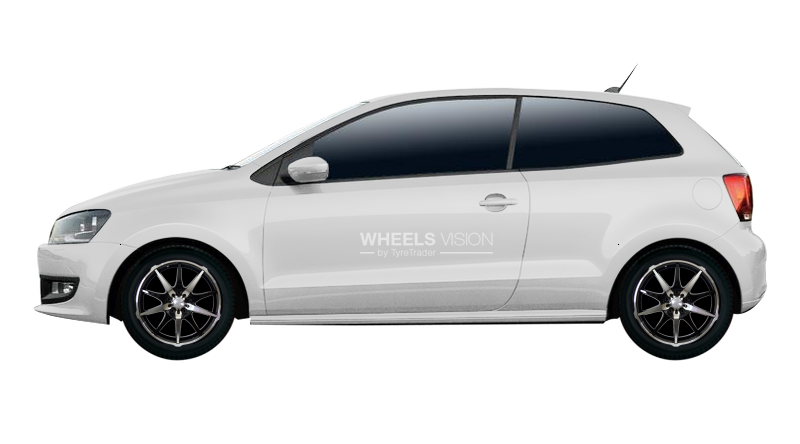 Wheel Racing Wheels H-410 for Volkswagen Polo V Restayling Hetchbek 3 dv.