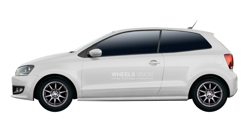 Wheel Racing Wheels H-158 for Volkswagen Polo V Restayling Hetchbek 3 dv.