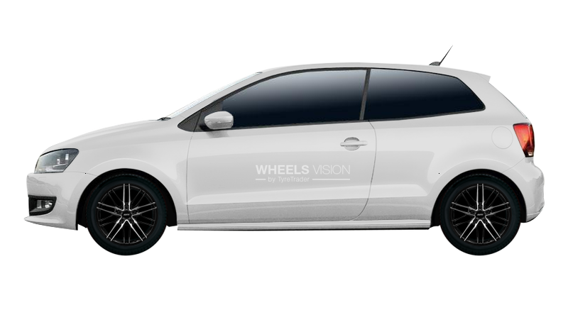 Wheel Alutec Burnside for Volkswagen Polo V Restayling Hetchbek 3 dv.
