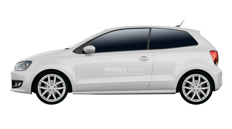 Wheel Dezent TE for Volkswagen Polo V Restayling Hetchbek 3 dv.