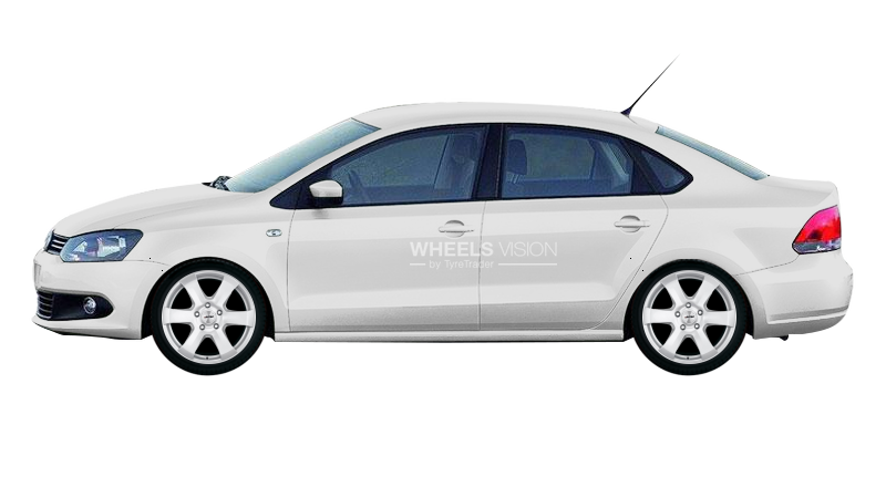 Диск Autec Baltic на Volkswagen Polo V Седан