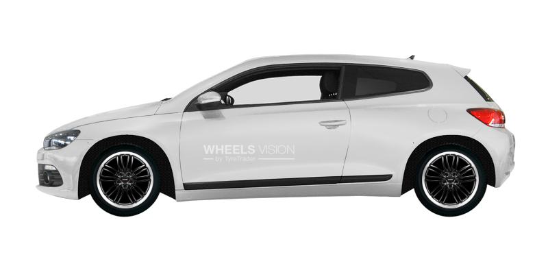 Wheel Alutec Black Sun for Volkswagen Scirocco III Restayling