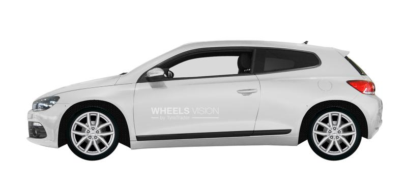 Wheel Dezent TE for Volkswagen Scirocco III Restayling
