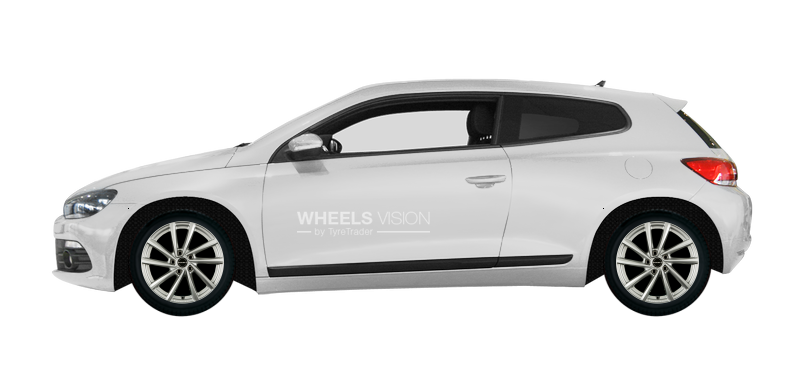 Wheel Borbet V for Volkswagen Scirocco III Restayling