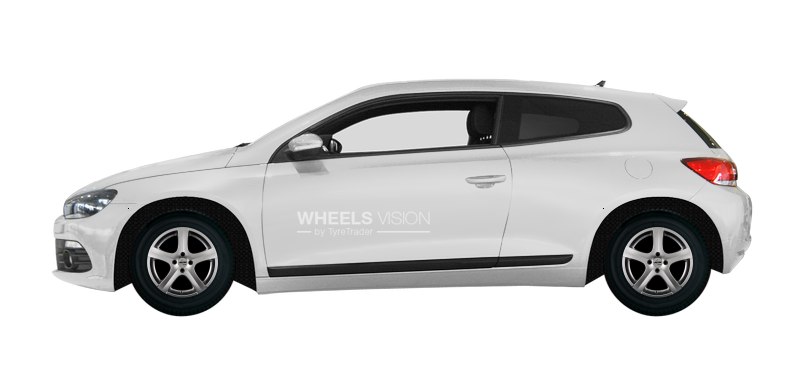 Wheel Autec Nordic for Volkswagen Scirocco III Restayling