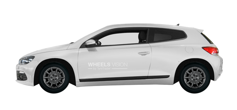 Wheel Rial Milano for Volkswagen Scirocco III Restayling