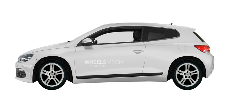Wheel Autec Mugano for Volkswagen Scirocco III Restayling