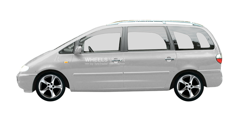 Wheel Rial Catania for Volkswagen Sharan I Restayling 2