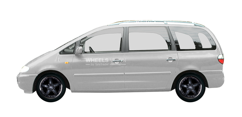 Wheel Racing Wheels H-303 for Volkswagen Sharan I Restayling 2