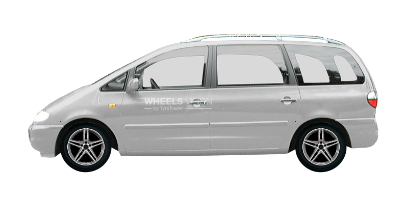 Wheel Borbet XRT for Volkswagen Sharan I Restayling 2