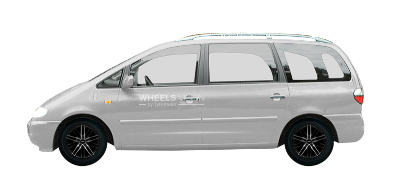 Wheel Alutec Burnside for Volkswagen Sharan I Restayling 2