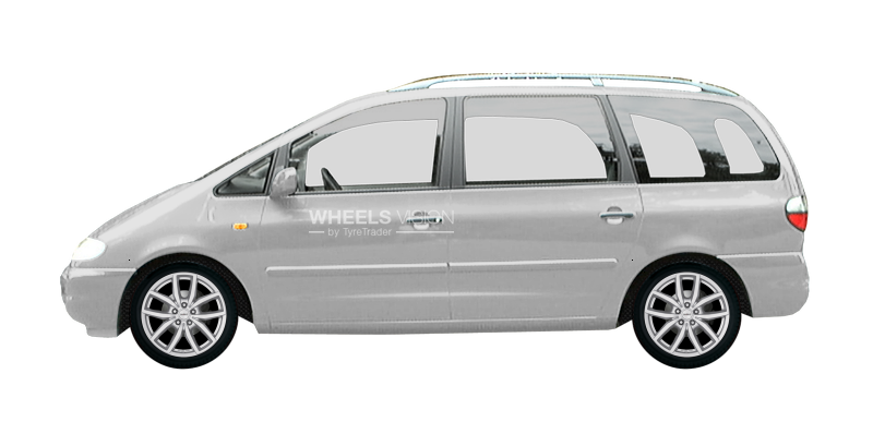 Wheel Dezent TE for Volkswagen Sharan I Restayling 2