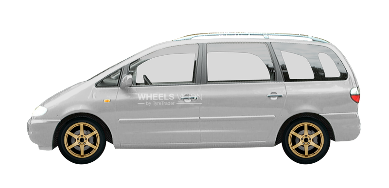 Wheel Enkei T6S for Volkswagen Sharan I Restayling 2