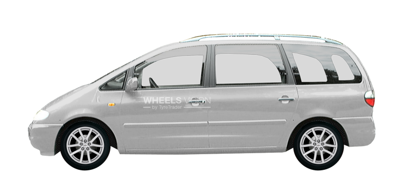 Wheel Dezent TF for Volkswagen Sharan I Restayling 2