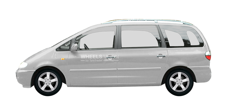 Wheel Dezent TD for Volkswagen Sharan I Restayling 2