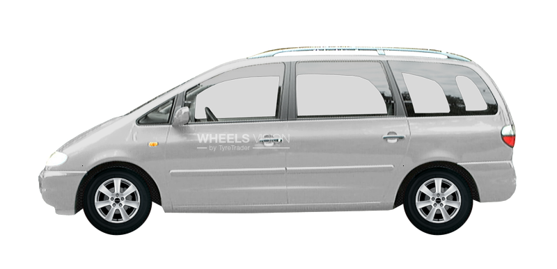 Wheel Borbet CA for Volkswagen Sharan I Restayling 2