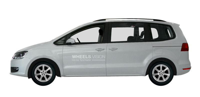 Wheel Autec Zenit for Volkswagen Sharan II Restayling