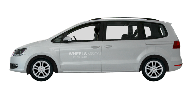 Wheel Autec Yukon for Volkswagen Sharan II Restayling