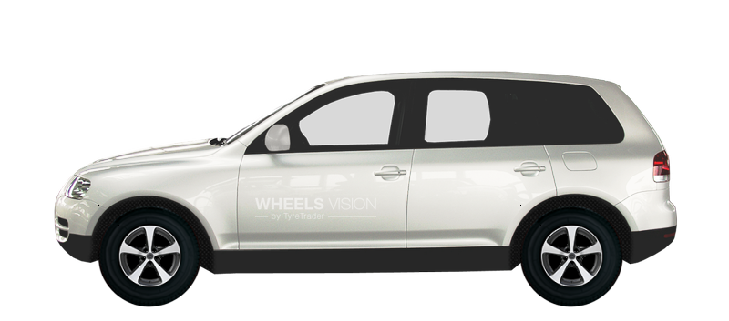 Wheel Borbet CC for Volkswagen Touareg I Restayling