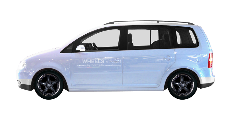 Wheel Racing Wheels H-303 for Volkswagen Touran I Restayling