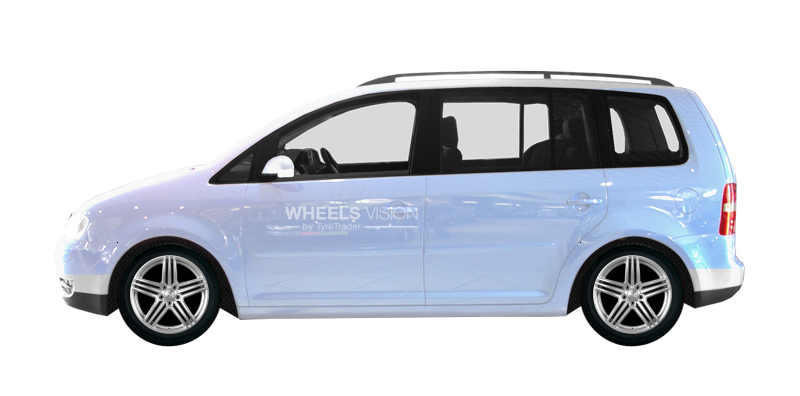 Диск Wheelworld WH12 на Volkswagen Touran I Рестайлинг