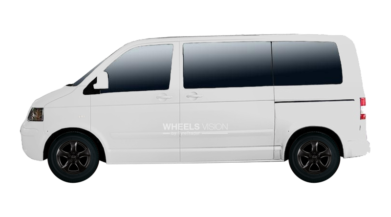 Диск Wheelworld WH22 на Volkswagen Transporter T5 Рестайлинг
