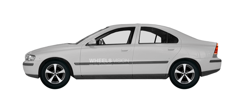 Wheel Borbet CC for Volvo S60 I Restayling