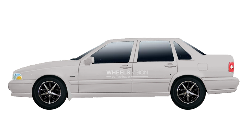 Wheel Racing Wheels H-410 for Volvo S70