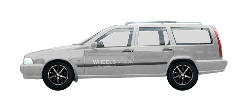 Wheel Racing Wheels H-410 for Volvo V70 I