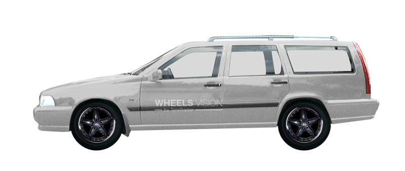 Wheel Racing Wheels H-303 for Volvo V70 I