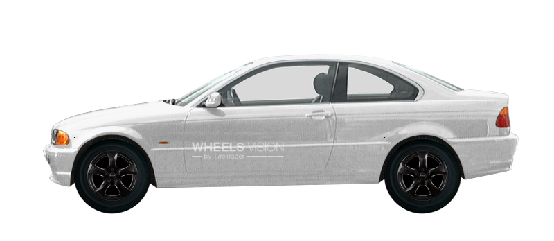 Диск Wheelworld WH22 на BMW 3er IV (E46) Рестайлинг Купе