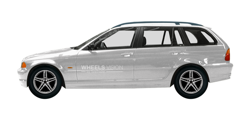 Wheel Borbet XRT for BMW 3er IV (E46) Restayling Universal 5 dv.