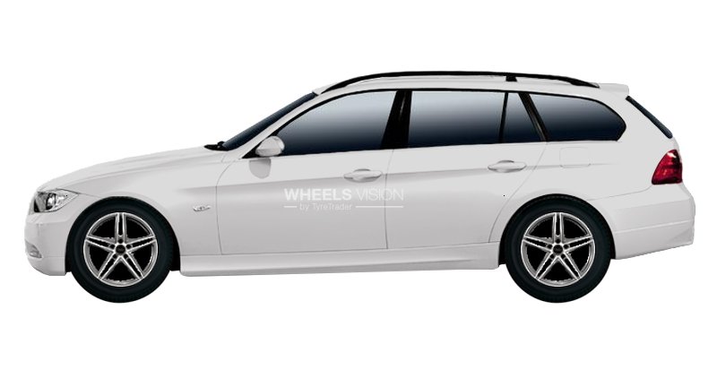 Wheel Borbet XRT for BMW 3er V (E9x) Restayling Universal 5 dv.