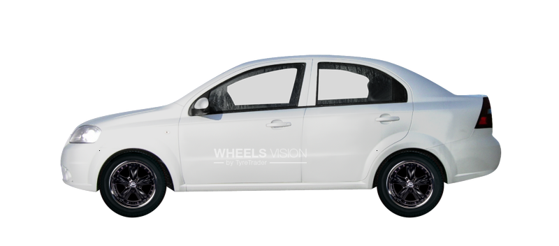 Wheel Racing Wheels H-302 for Chevrolet Aveo I Restayling Sedan