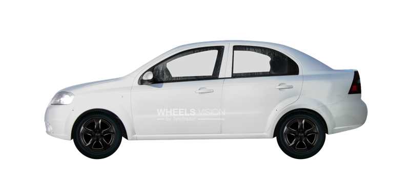 Wheel Wheelworld WH22 for Chevrolet Aveo I Restayling Sedan