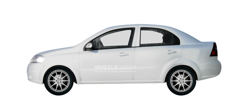 Wheel Dezent TI for Chevrolet Aveo I Restayling Sedan