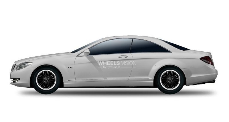 Wheel Alutec Black Sun for Mercedes-Benz CL-klasse III (C216) Restayling