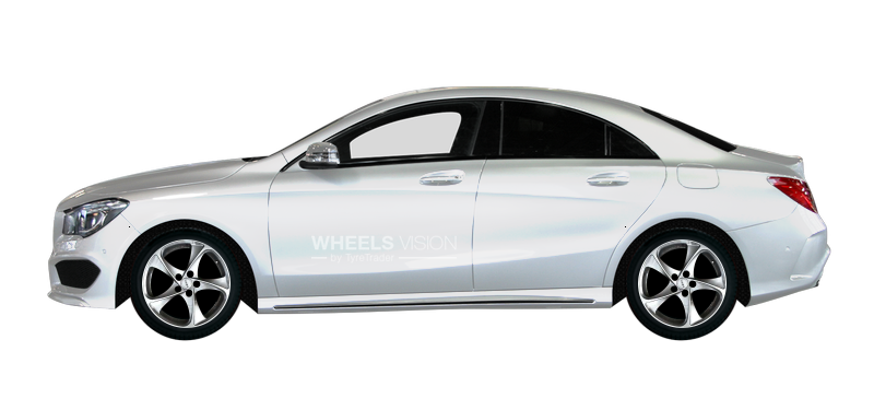 Wheel Rial Catania for Mercedes-Benz CLA-klasse Sedan
