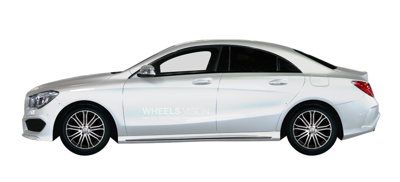Диск Wheelworld WH23 на Mercedes-Benz CLA-klasse Седан