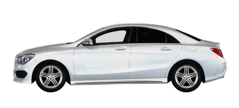Диск Wheelworld WH12 на Mercedes-Benz CLA-klasse Седан