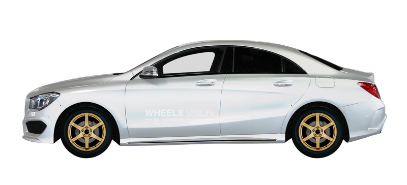 Диск Enkei T6S на Mercedes-Benz CLA-klasse Седан