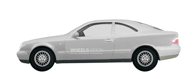 Wheel Rial Zamora for Mercedes-Benz CLK-klasse I (W208) Restayling Kupe