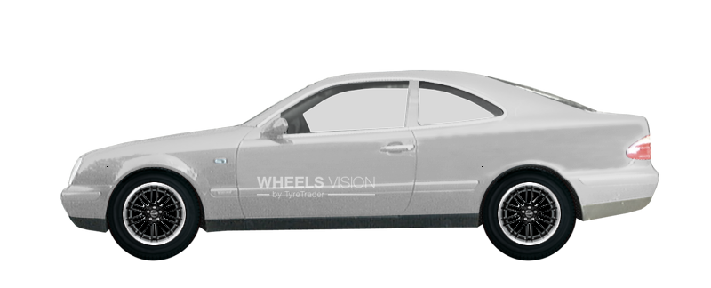 Wheel Borbet CW2 for Mercedes-Benz CLK-klasse I (W208) Restayling Kupe