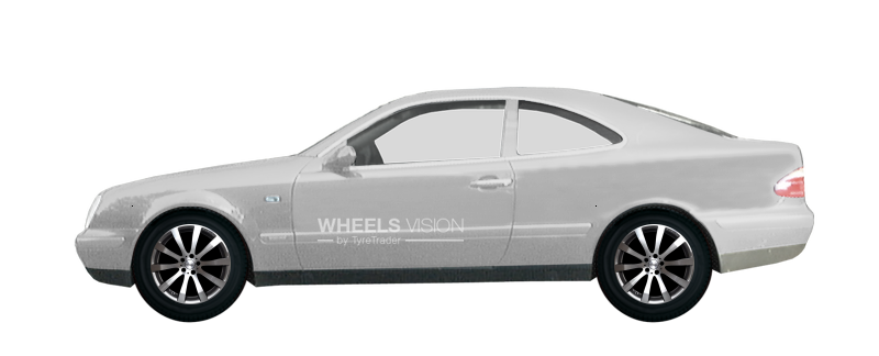 Wheel Tomason TN4 for Mercedes-Benz CLK-klasse I (W208) Restayling Kupe