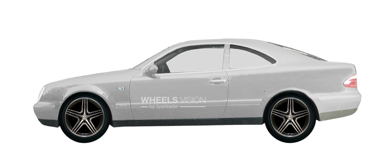 Wheel Tomason TN5 for Mercedes-Benz CLK-klasse I (W208) Restayling Kupe