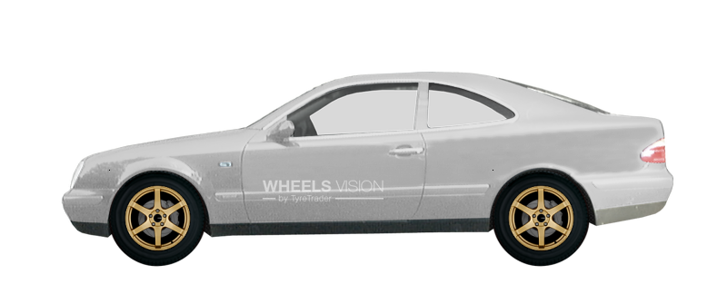 Wheel Enkei T6S for Mercedes-Benz CLK-klasse I (W208) Restayling Kupe